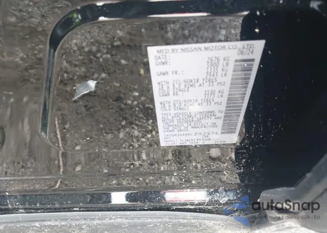 2024 Nissan Pathfinder S Fwd z USA, uszkodzony, nr VIN 5N1DR3AA9RC292576